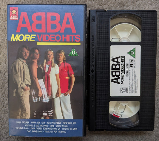 Abba More Video Hits (1988) VHS Video - Flippin Retro Video Shop