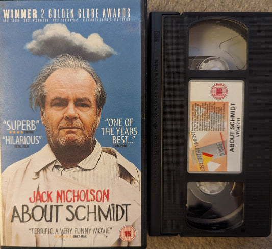 About Schmidt (2002) VHS Video - Flippin Retro Video Shop