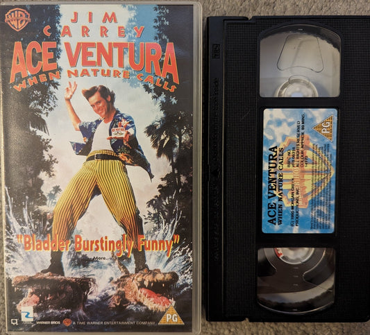 Ace Ventura (1995) VHS Video - Flippin Retro Video Shop