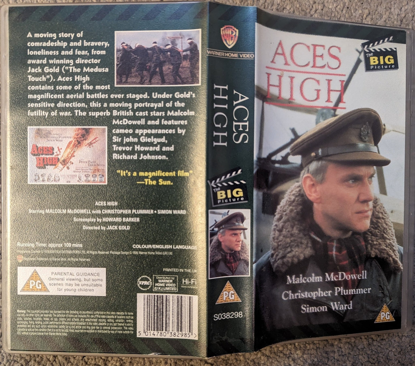 Aces High (1976) VHS Video - Flippin Retro Video Shop