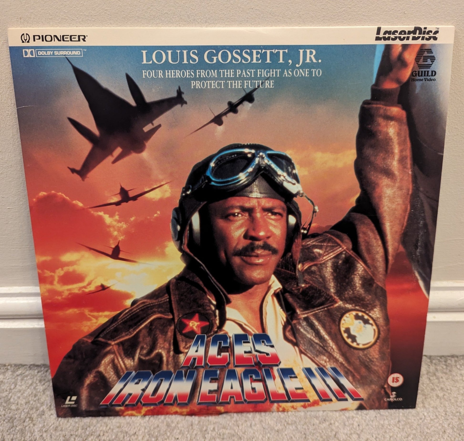 Aces Iron Eagle 3 (1992) Laserdisc PAL - Flippin Retro Video Shop