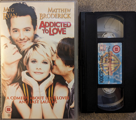 Addicted To Love (1997) VHS Video Ex Rental - Flippin Retro Video Shop