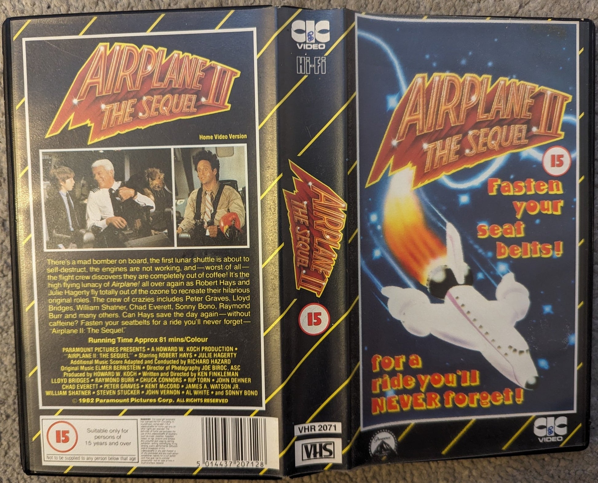 Airplane 2 The Sequel (1982) VHS Video CIC - Flippin Retro Video Shop