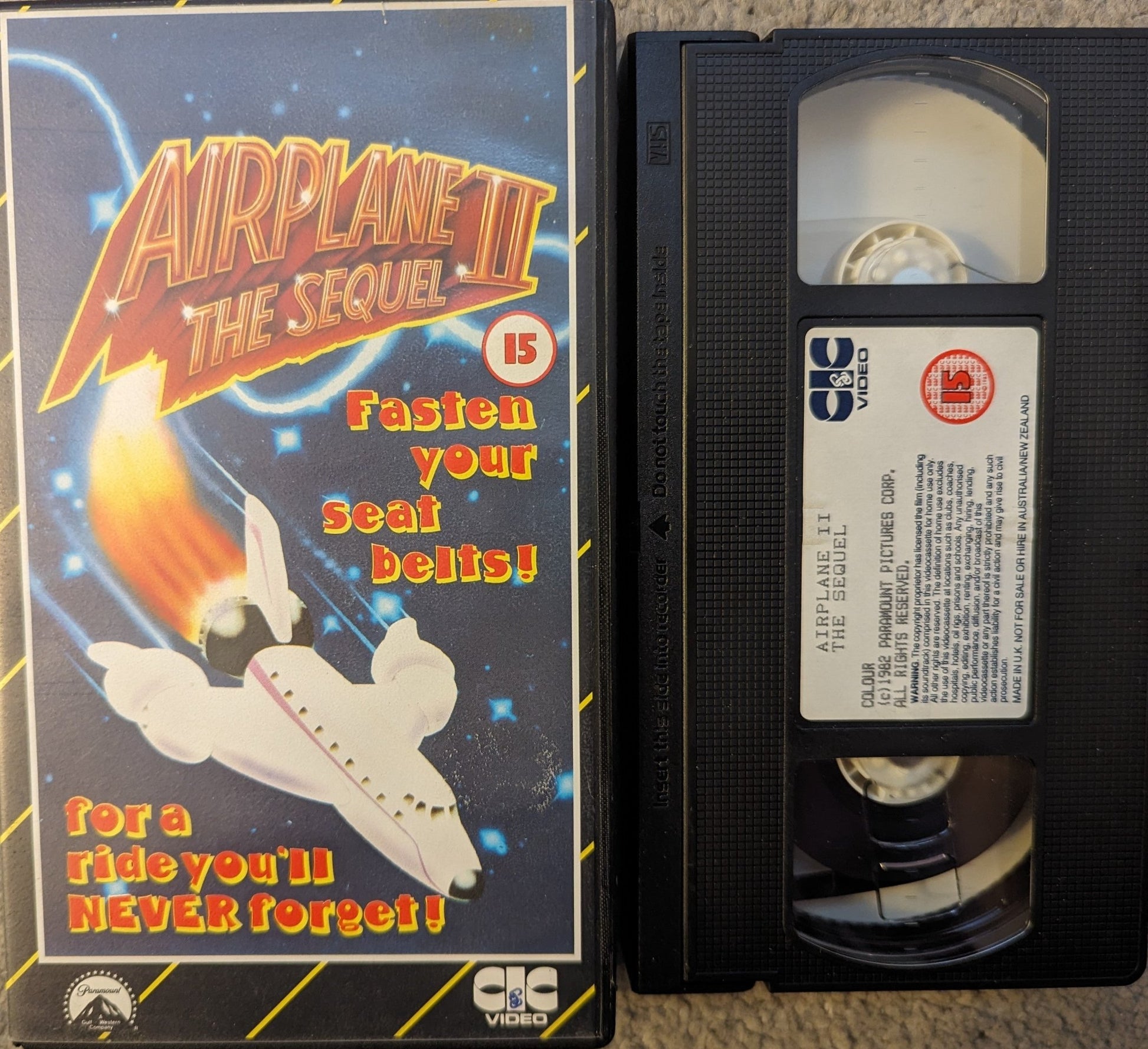 Airplane 2 The Sequel (1982) VHS Video CIC - Flippin Retro Video Shop