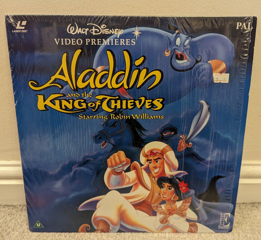 Aladdin And The King Of Thieves (1996) Laserdisc PAL - Flippin Retro Video Shop