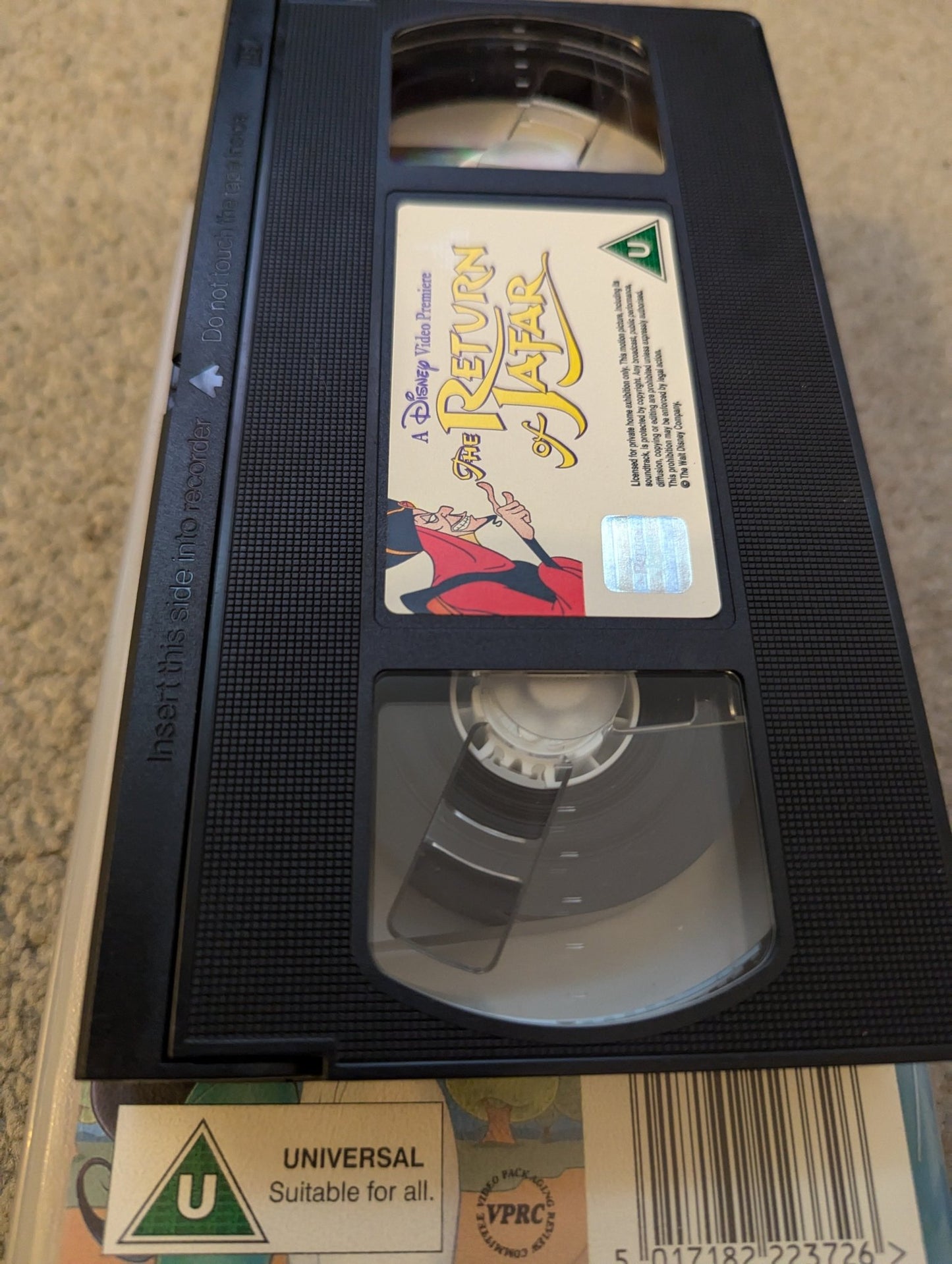 Aladdin The Return Of Jafar (1994) VHS Video - Flippin Retro Video Shop