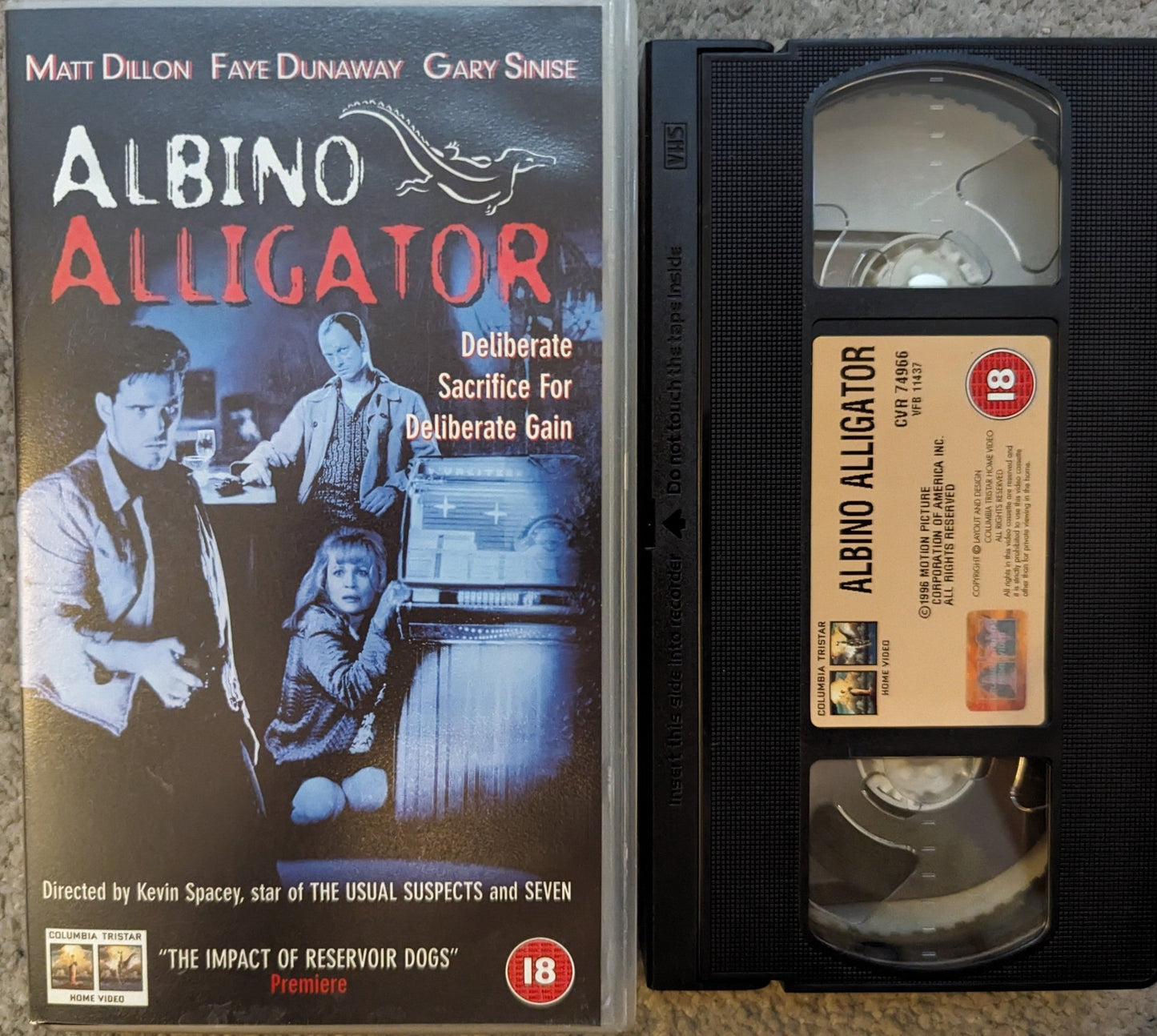 Albino Alligator (1996) VHS Video - Flippin Retro Video Shop