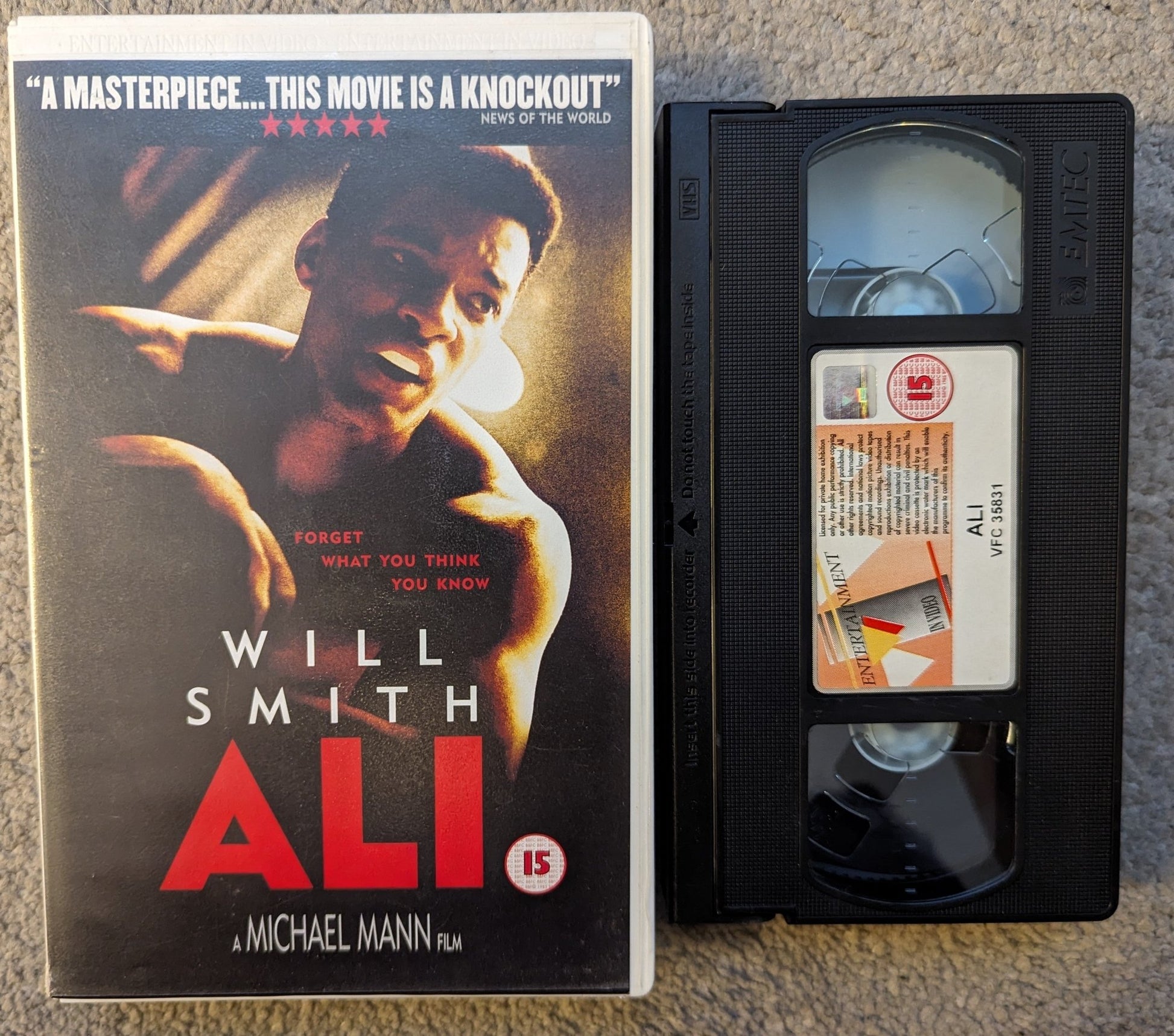 Ali (2001) VHS Video Ex Rental - Flippin Retro Video Shop