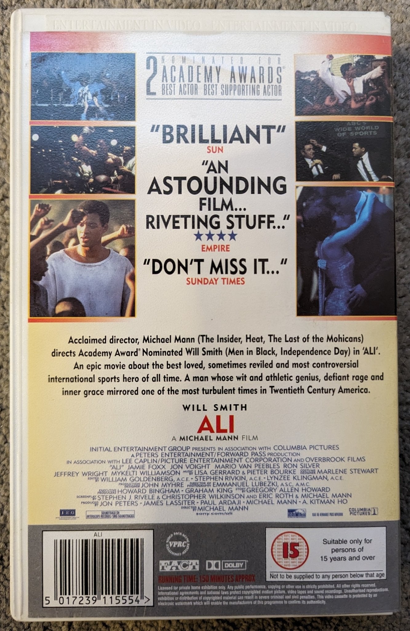 Ali (2001) VHS Video Ex Rental - Flippin Retro Video Shop