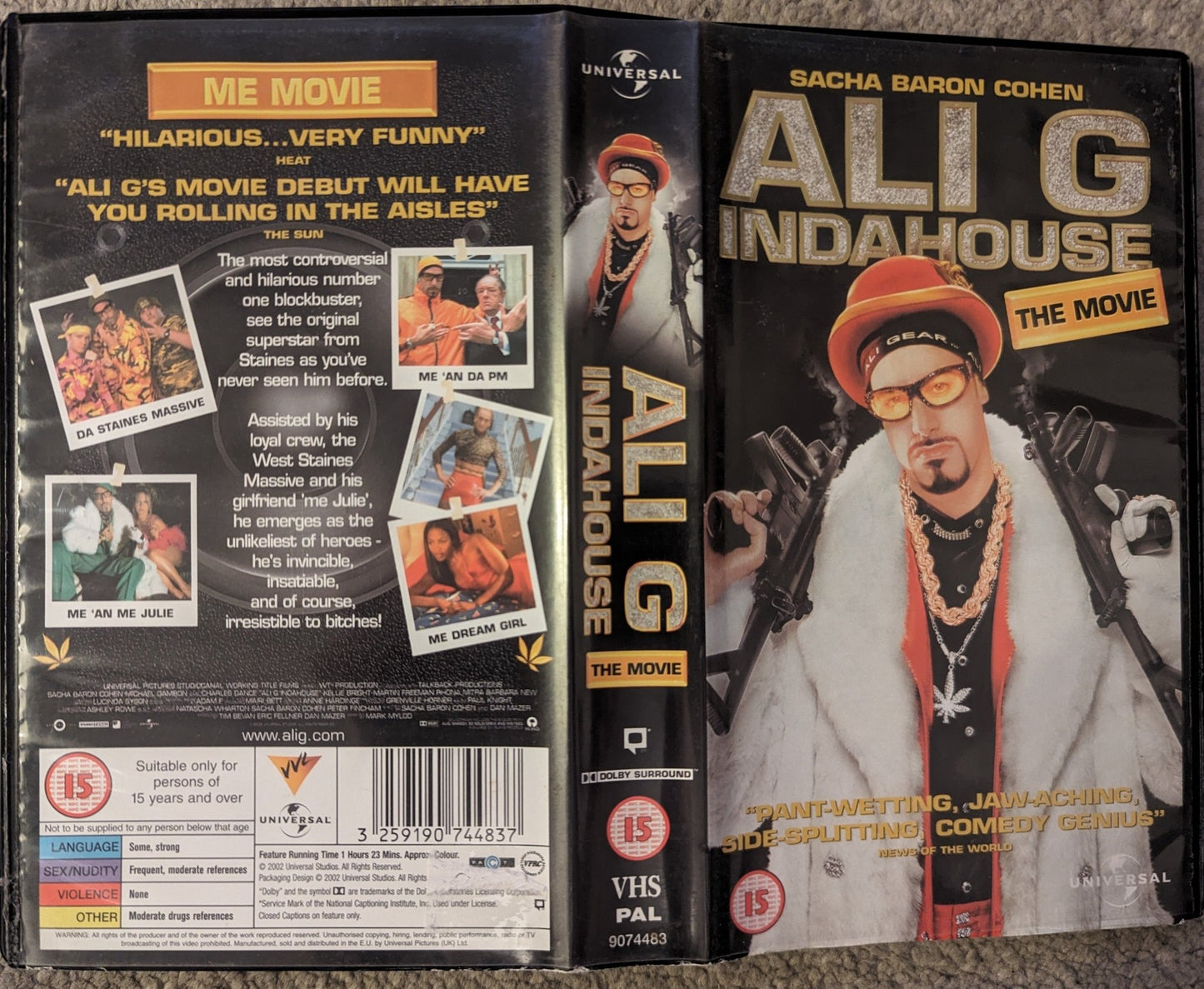 Ali G IndaHouse (2002) VHS Video - Flippin Retro Video Shop