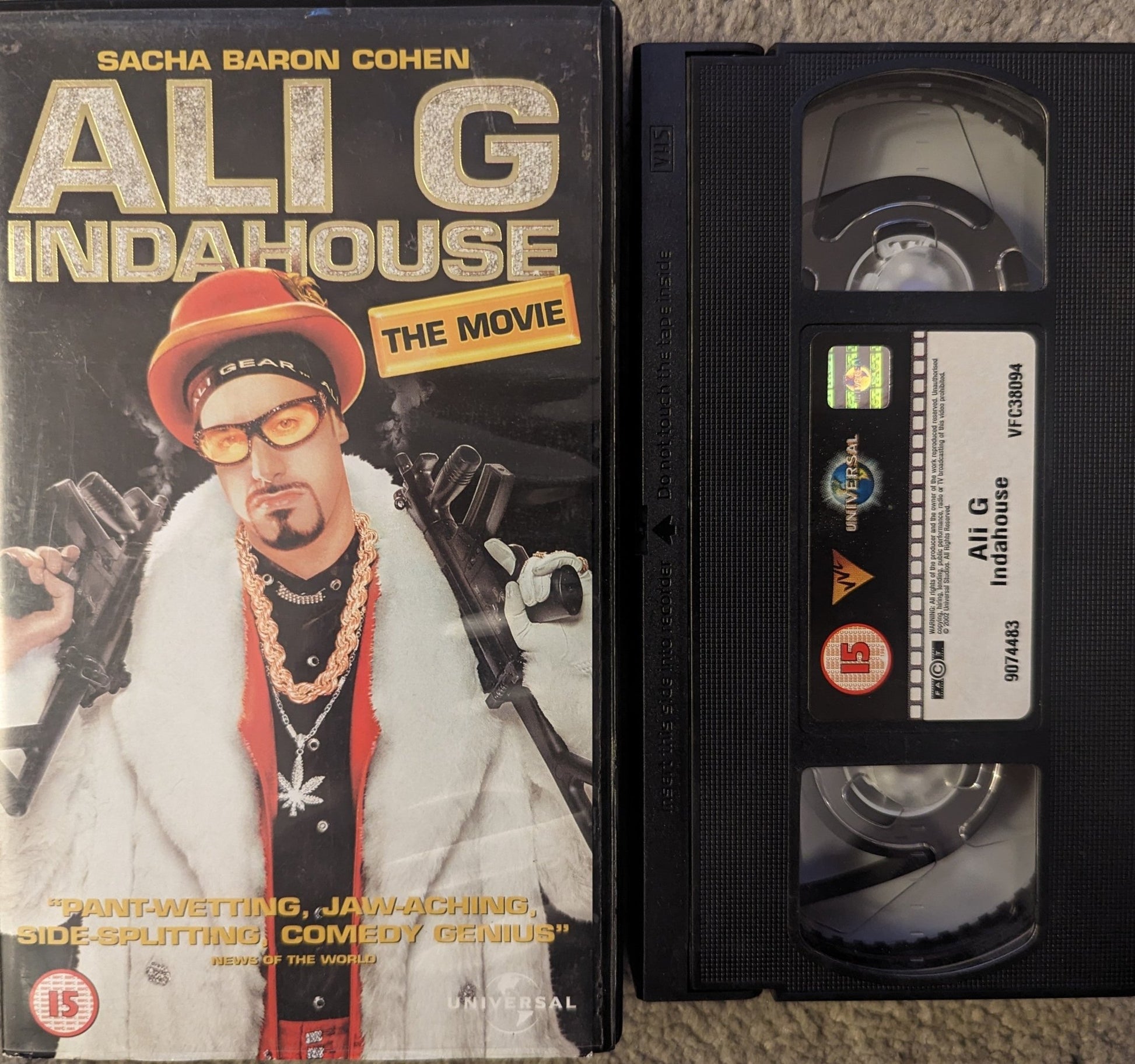 Ali G IndaHouse (2002) VHS Video - Flippin Retro Video Shop