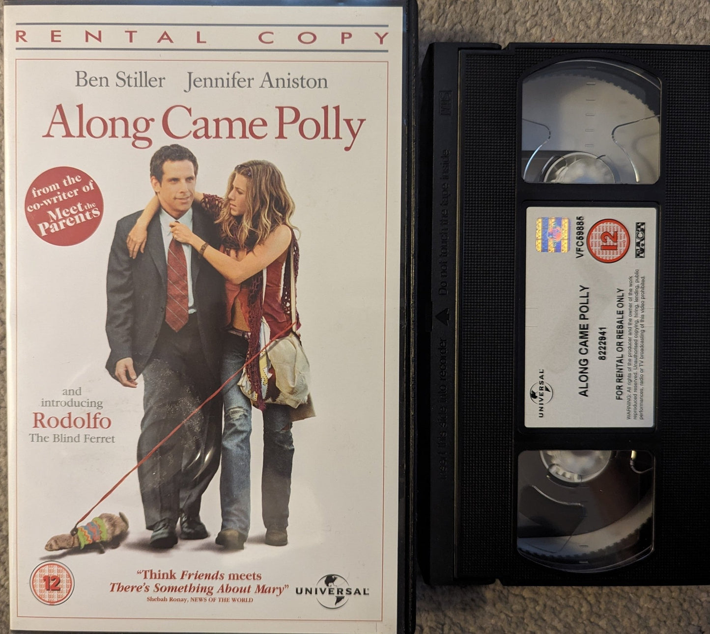 Along Came Polly (2004) VHS Video Ex Rental - Flippin Retro Video Shop