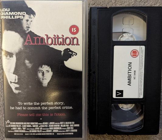 Ambition (1991) VHS Video - Flippin Retro Video Shop