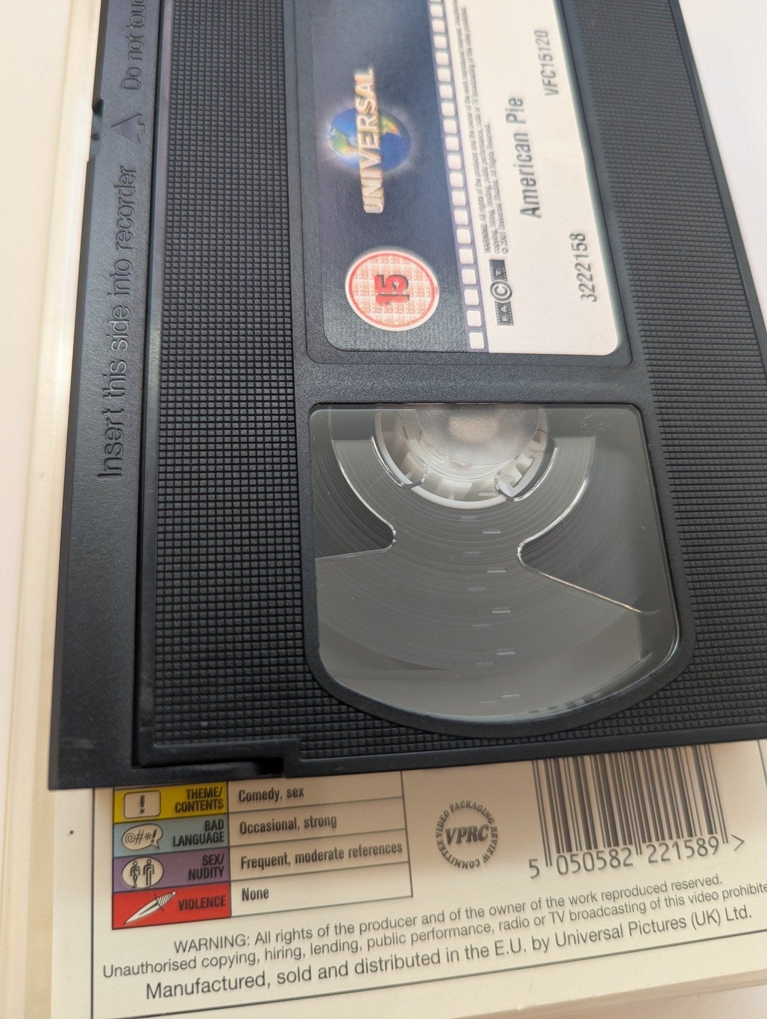 American Pie (1999) VHS Video - Flippin Retro Video Shop