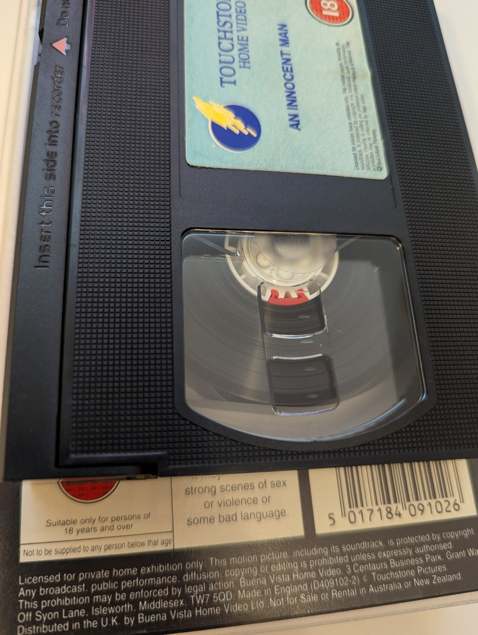 An Innocent Man (1989) VHS Video - Flippin Retro