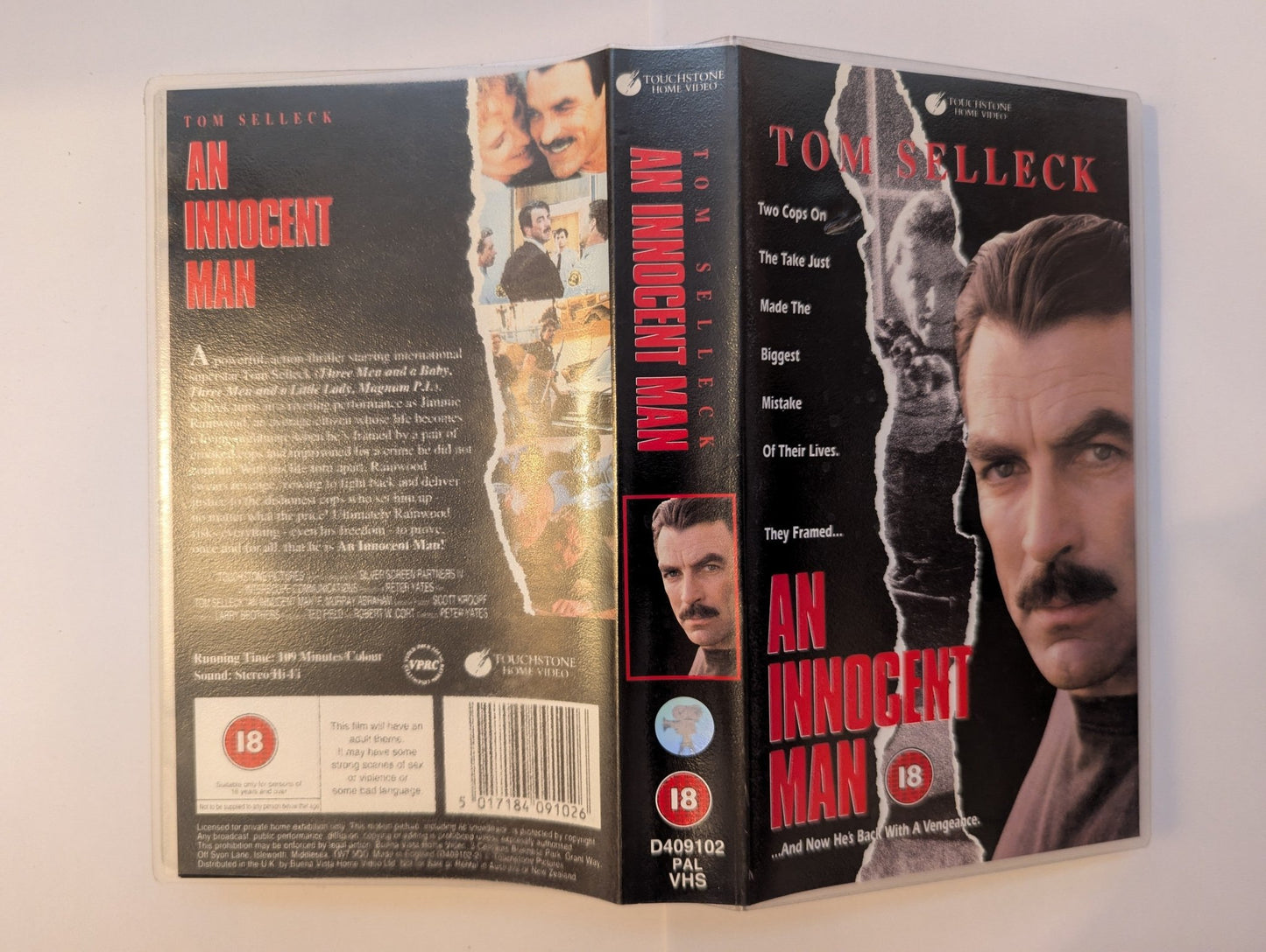 An Innocent Man (1989) VHS Video - Flippin Retro