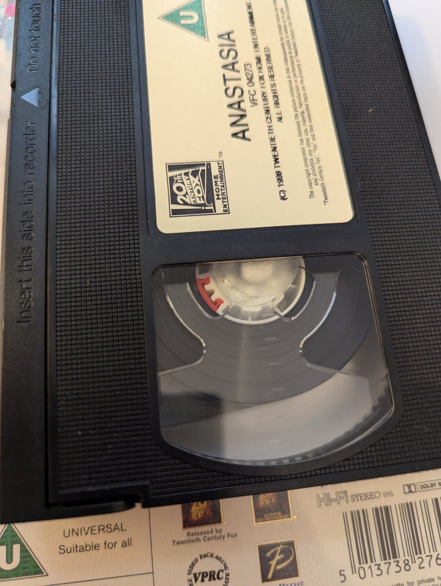 Anastasia (1997) VHS Video Ex Rental - Flippin Retro