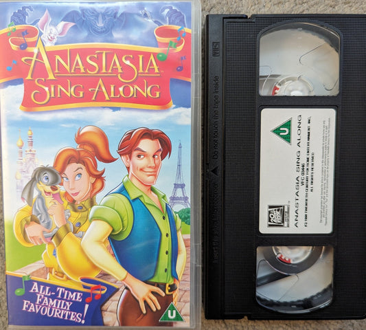 Anastasia Sing Along (1997) VHS Video - Flippin Retro Video Shop