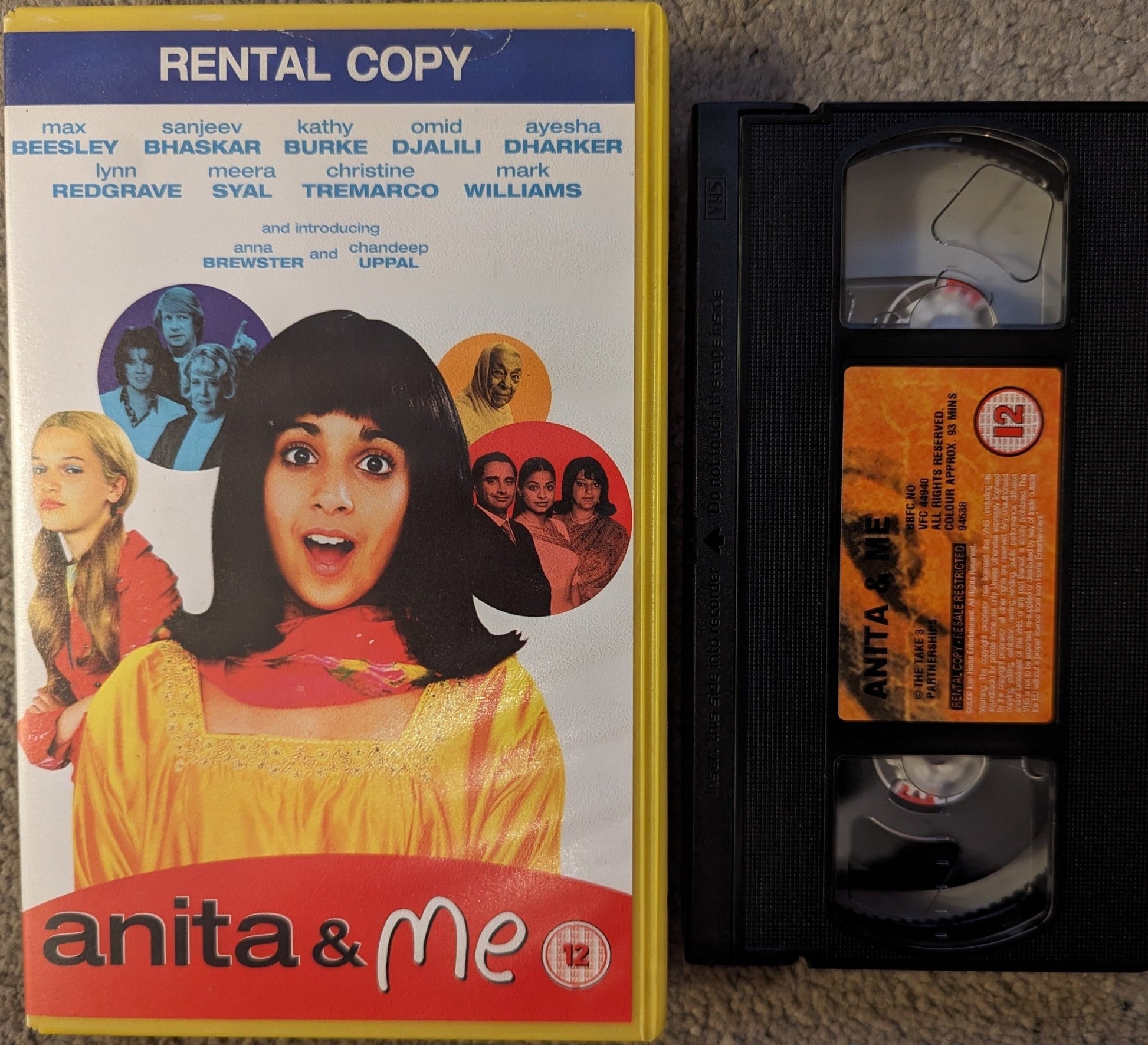 Anita & Me (2002) VHS Video Ex Rental - Flippin Retro Video Shop