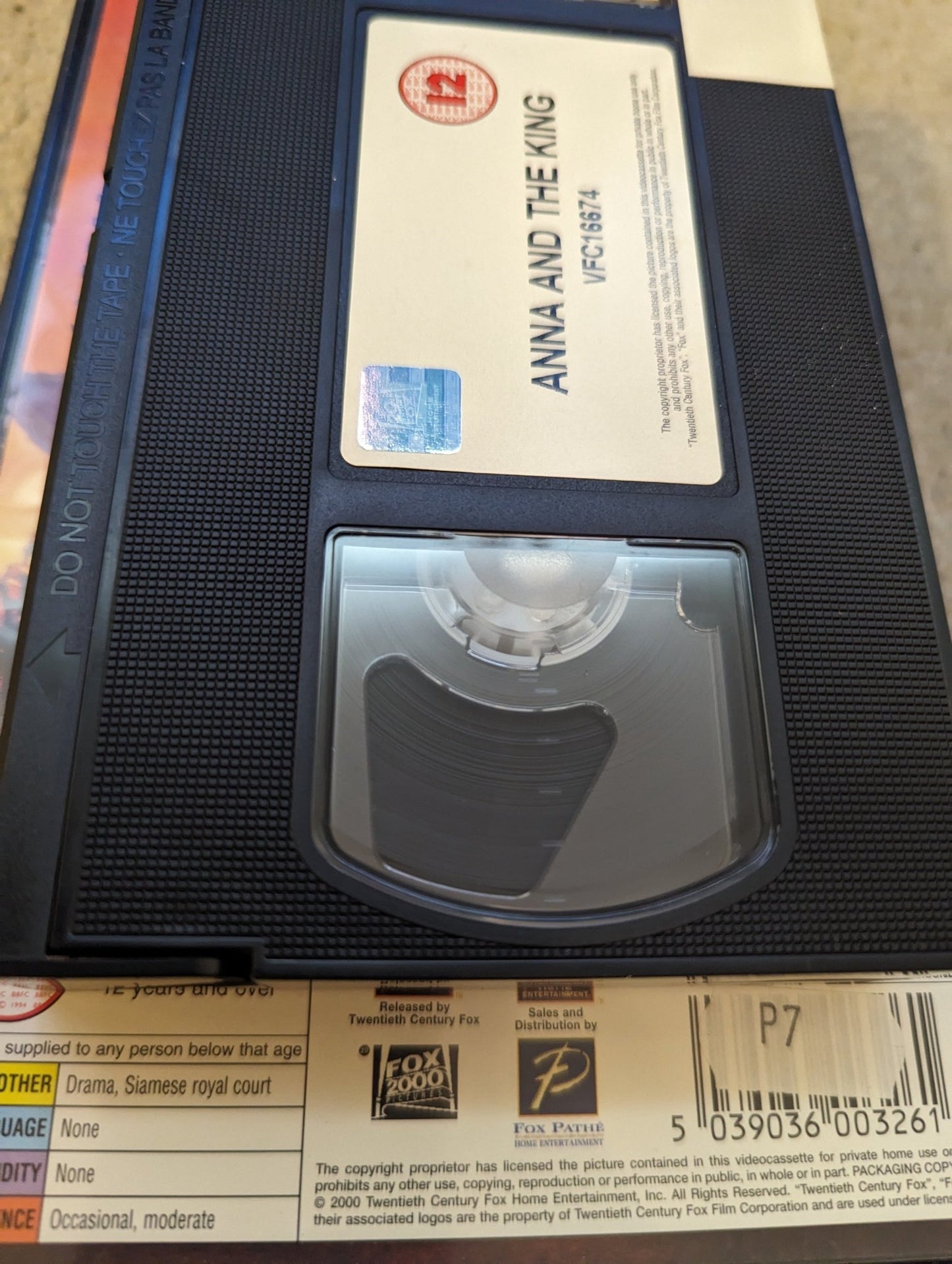 Anna And The King (1999) VHS Video Ex Rental - Flippin Retro Video Shop