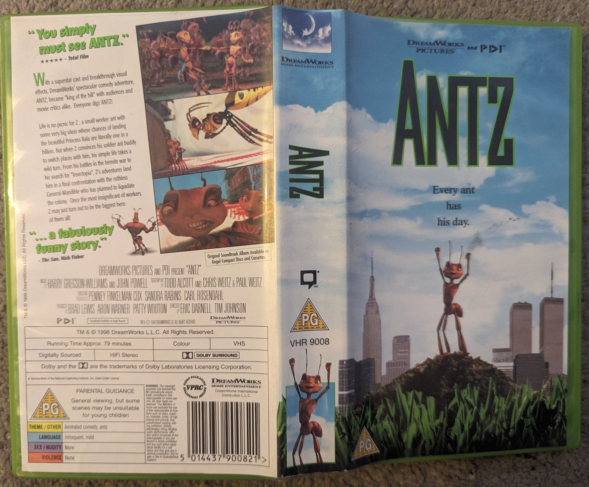 Antz (1998) VHS Video - Flippin Retro Video Shop