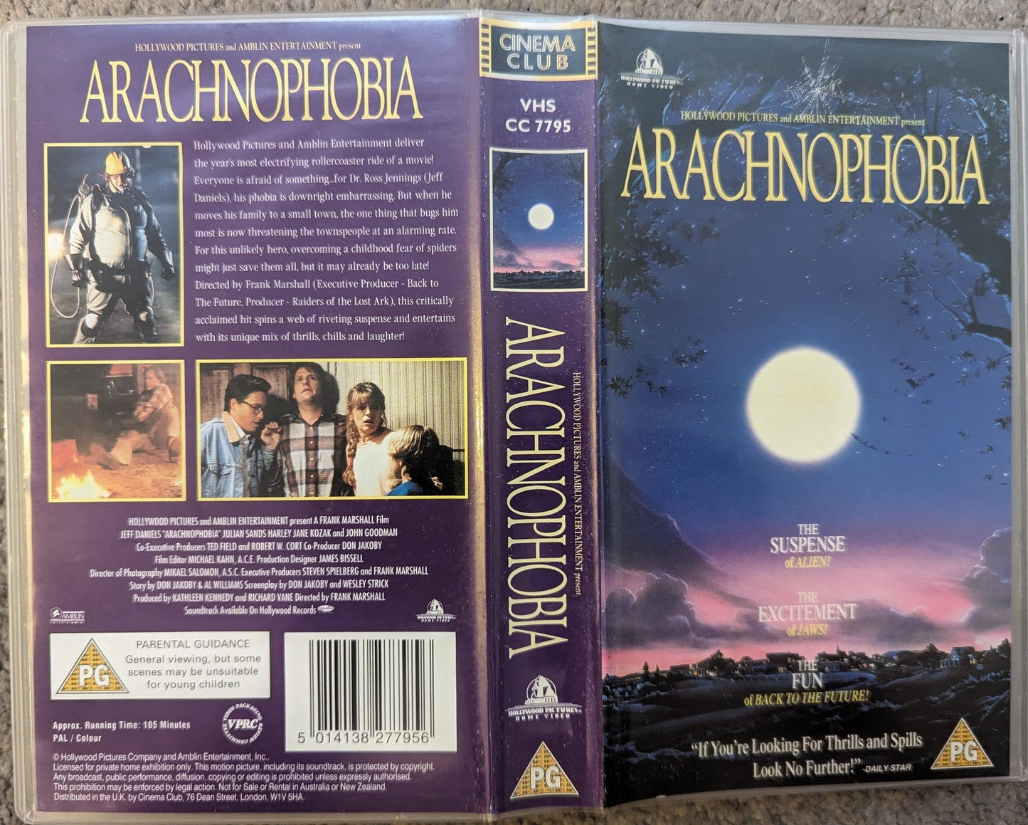 Arachnophobia (1990) VHS Video - Flippin Retro Video Shop