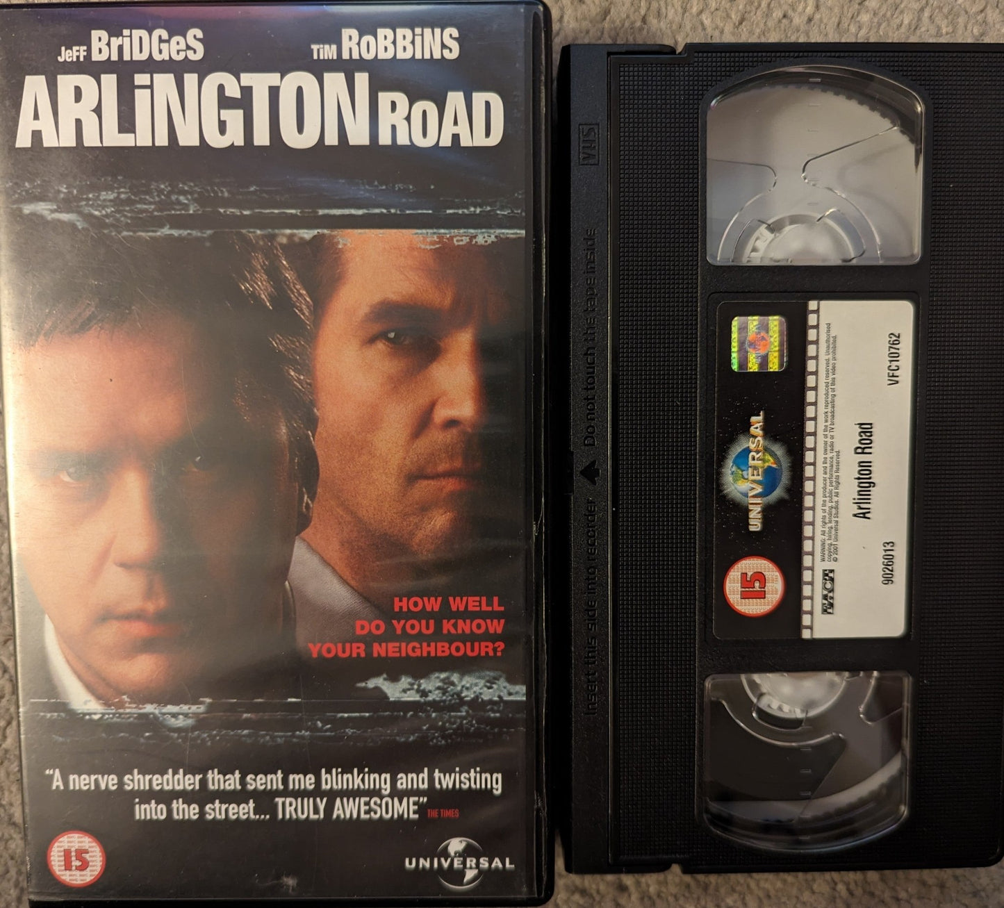 Arlington Road (1999) VHS Video - Flippin Retro Video Shop