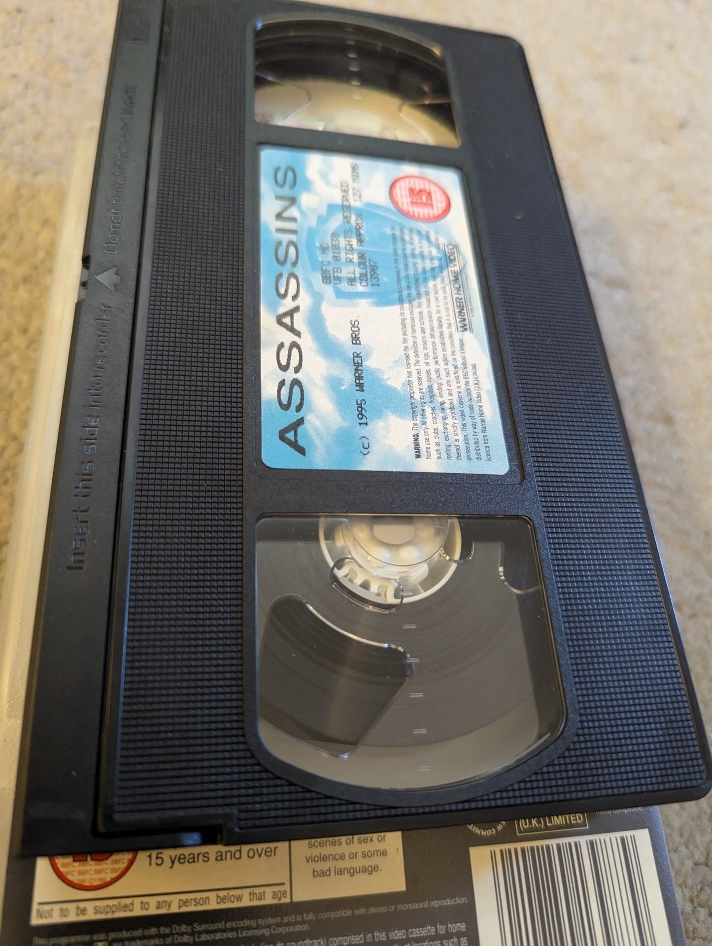 Assassins (1995) VHS Video - Flippin Retro Video Shop