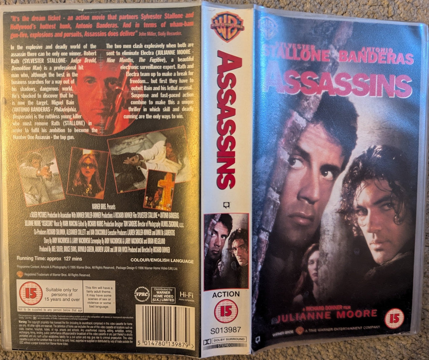 Assassins (1995) VHS Video - Flippin Retro Video Shop