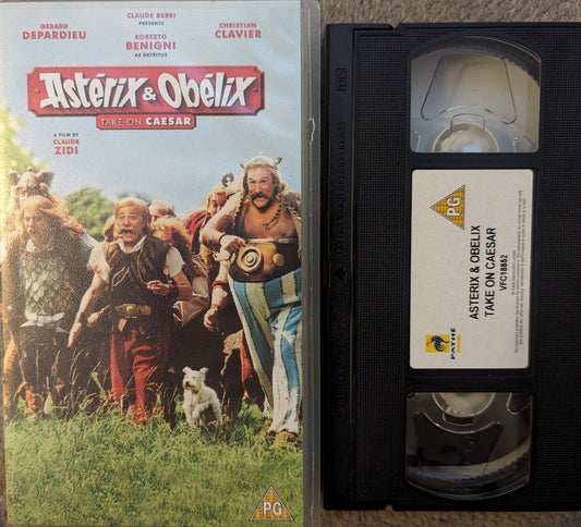 Asterix & Obelix Take On Caesar (1999) VHS Video - Flippin Retro Video Shop