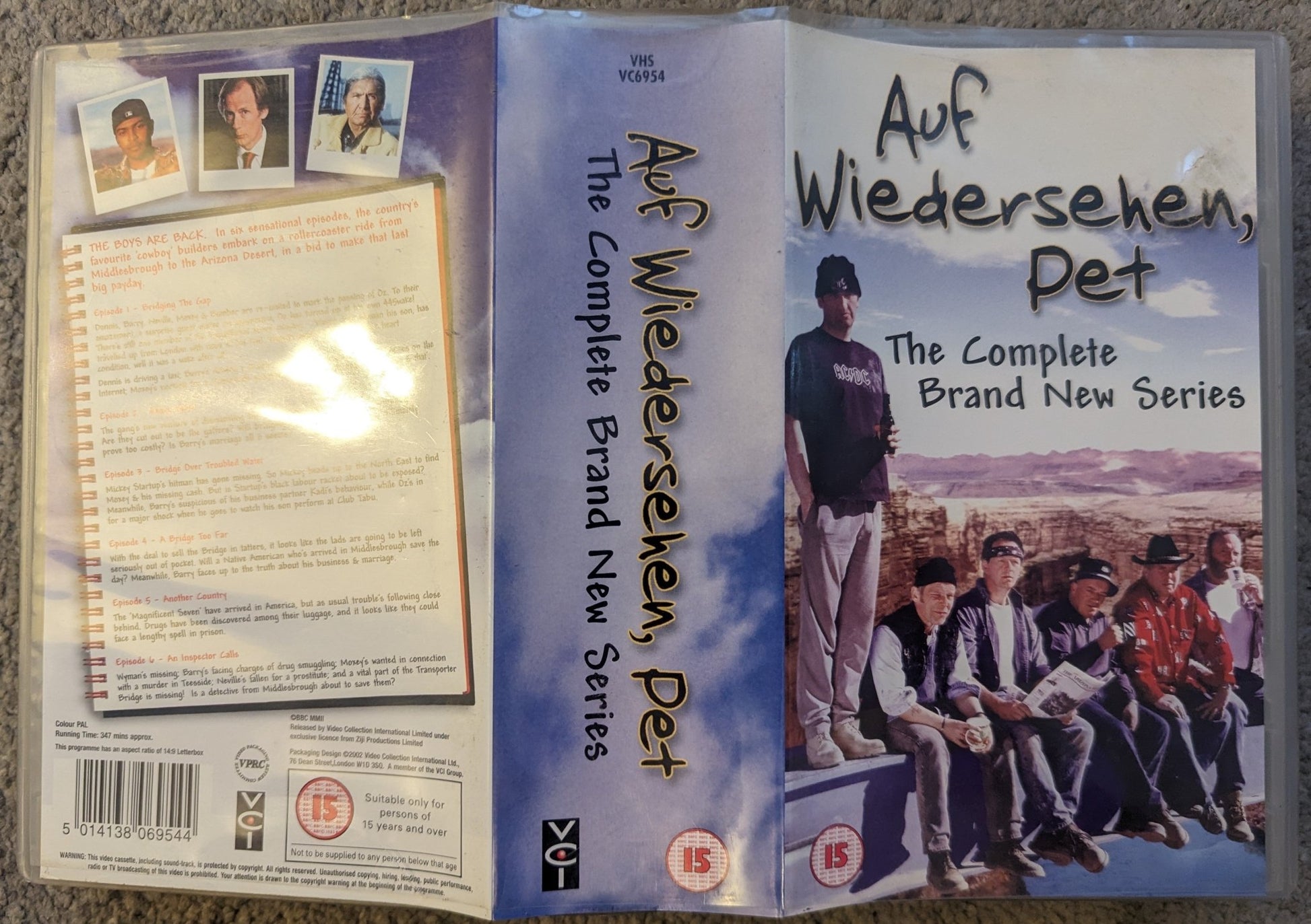 Auf wiedersehen Pet (2002) VHS Video - Flippin Retro Video Shop