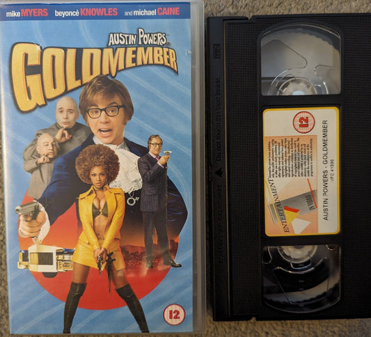 Austin Powers Gold Member (2002) VHS Video - Flippin Retro Video Shop