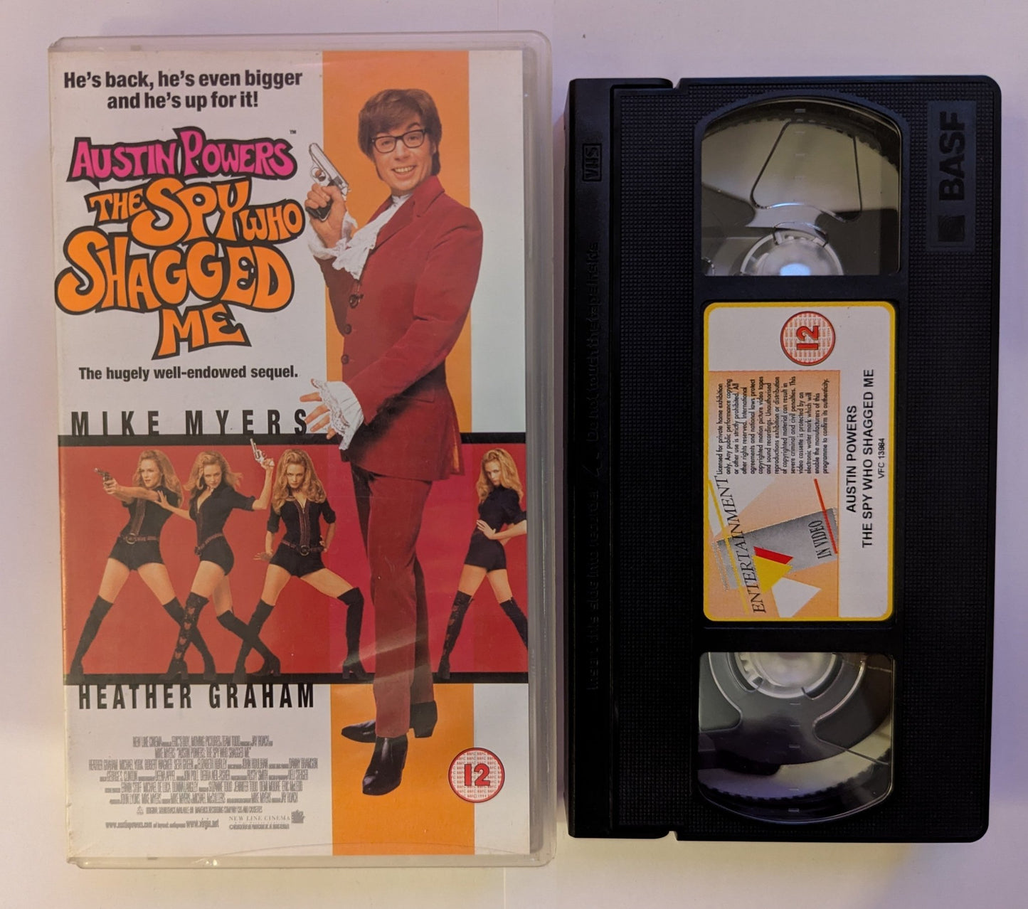 Austin Powers The Spy Who Shagged Me (1999) VHS Video - Flippin Retro