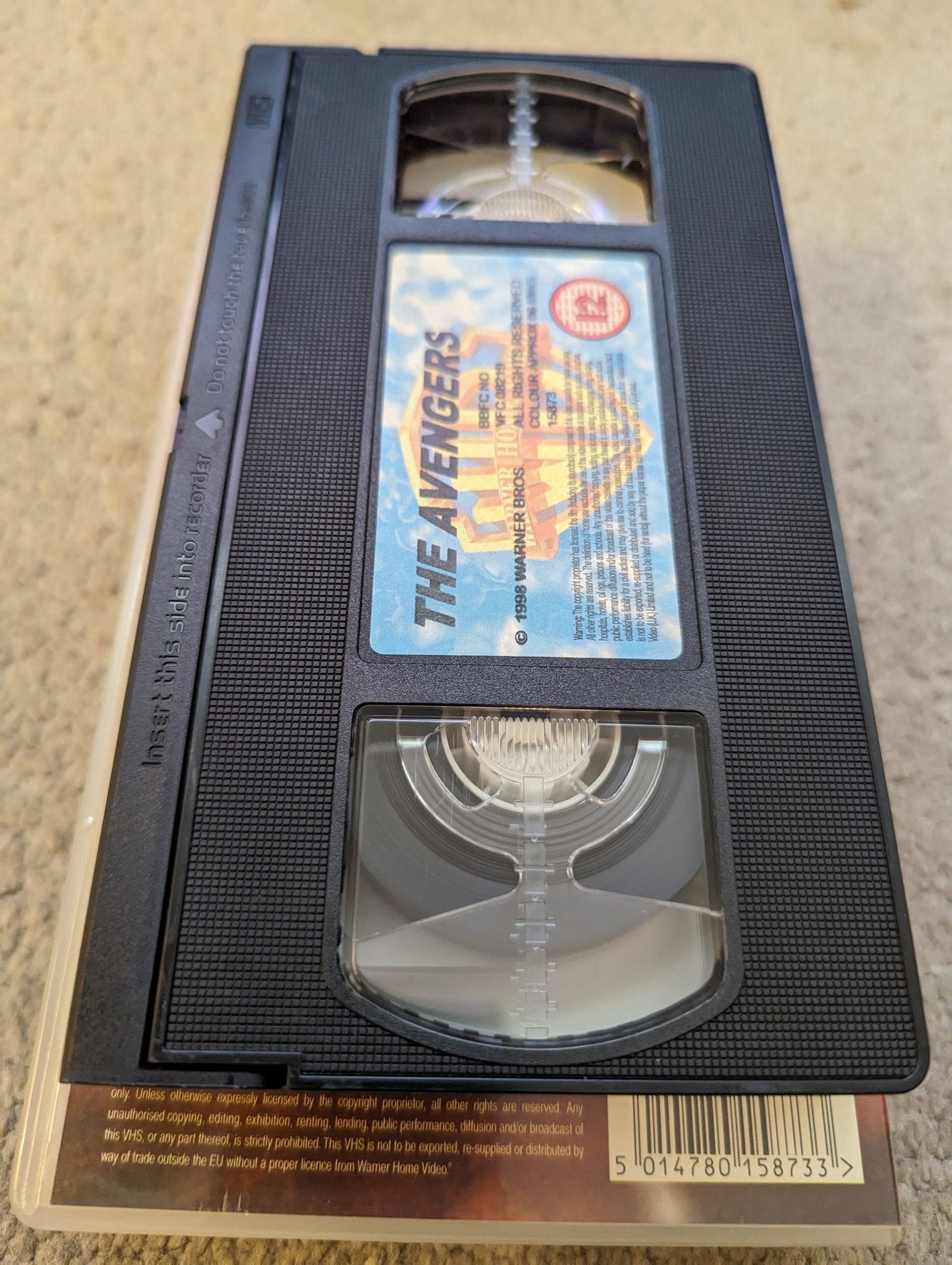 Avengers (1998) VHS Video - Flippin Retro Video Shop