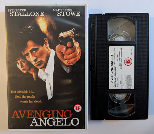 Avenging Angelo (2002) VHS Video Ex Rental - Flippin Retro Video Shop