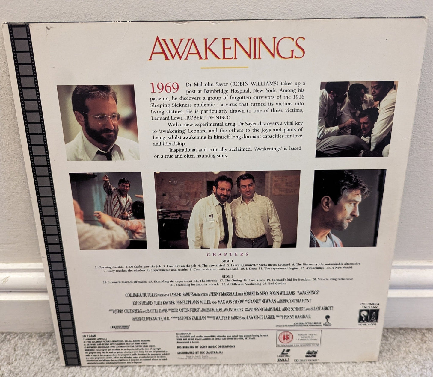 Awakenings (1990) Laserdisc PAL - Flippin Retro Video Shop