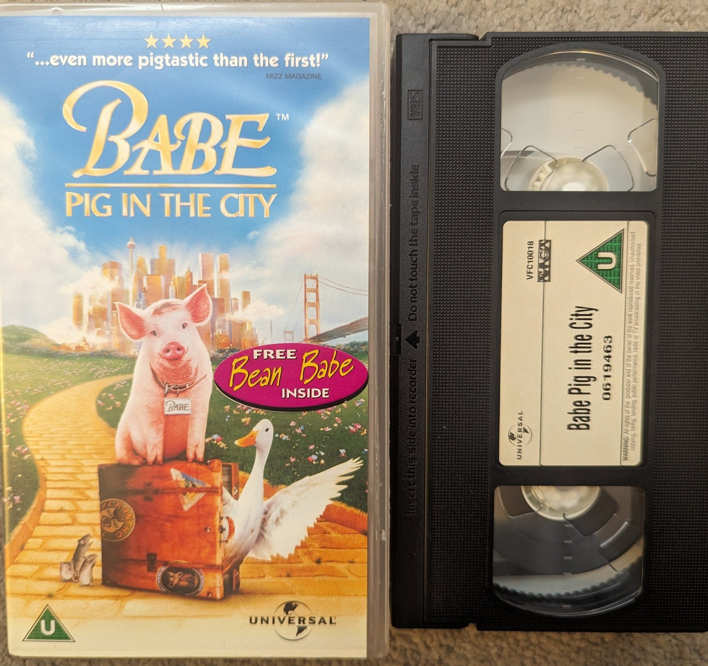 Babe Pig In The City (1998) VHS Video - Flippin Retro Video Shop