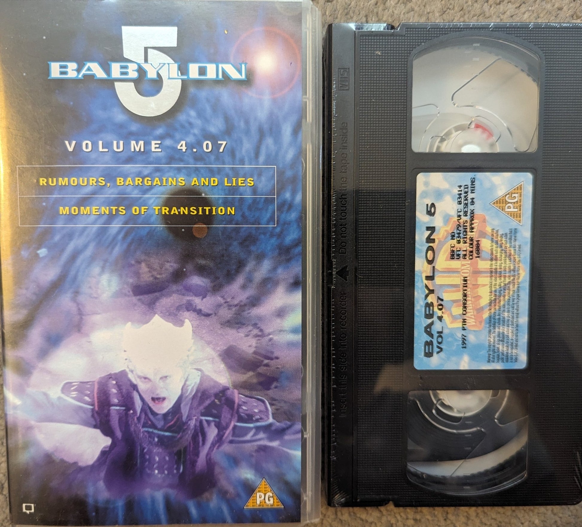 Babylon 5 Volume 4 .07 VHS Video *Sealed* - Flippin Retro Video Shop