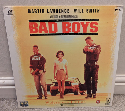 Bad Boys (1995) Laserdisc PAL - Flippin Retro Video Shop