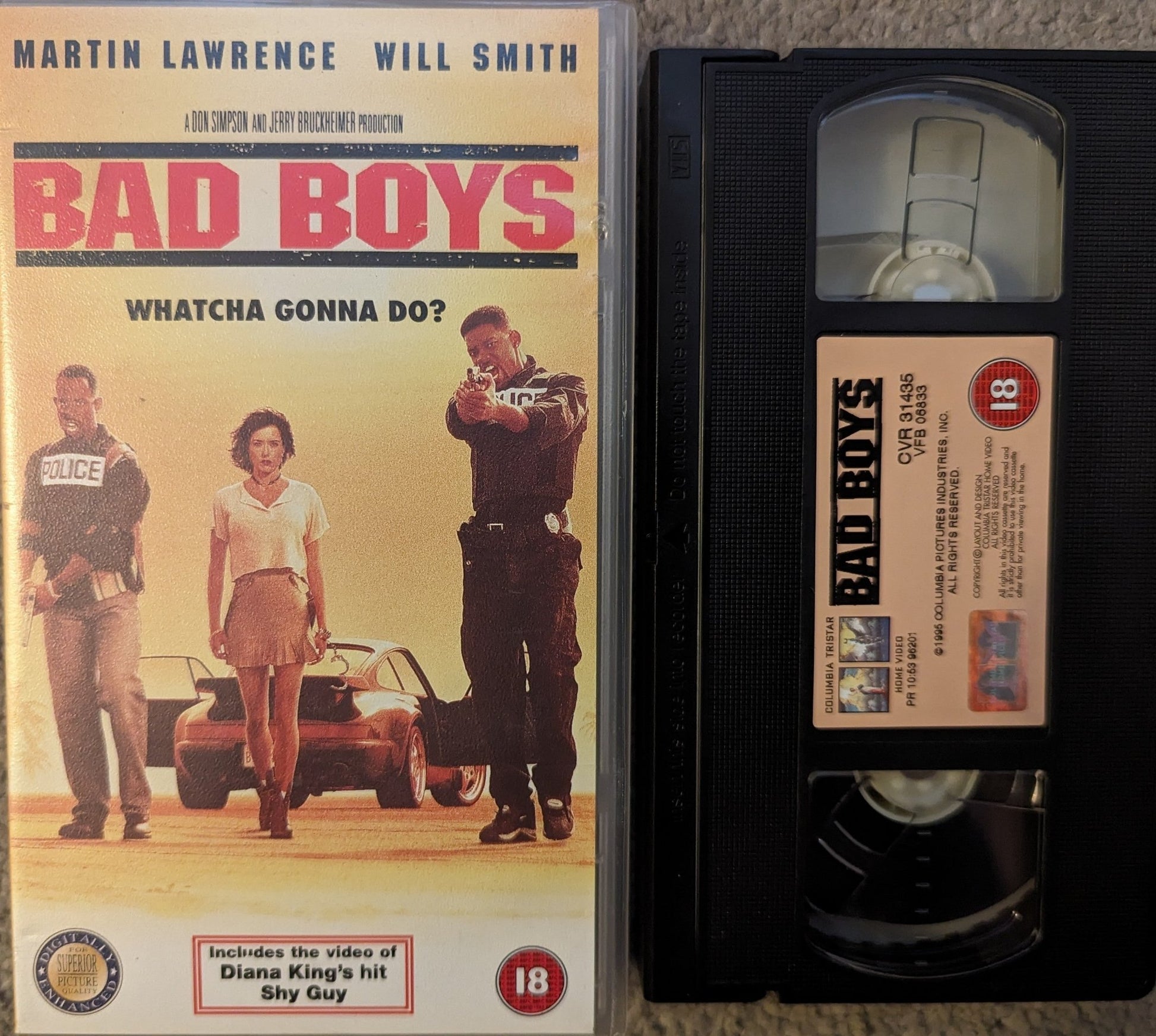 Bad Boys (1995) VHS Video - Flippin Retro Video Shop