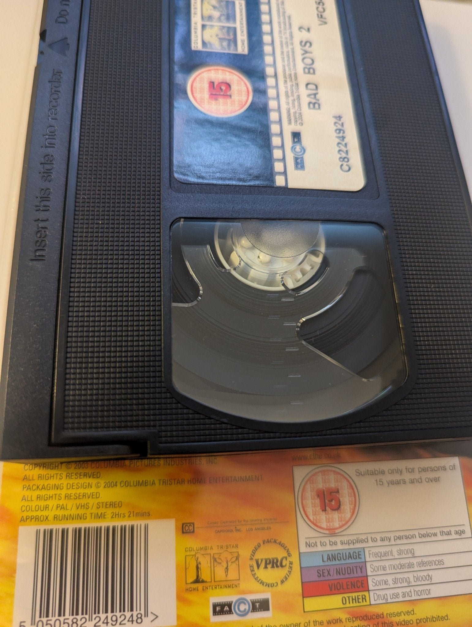 Bad Boys 2 (2003) VHS Video - Flippin Retro Video Shop