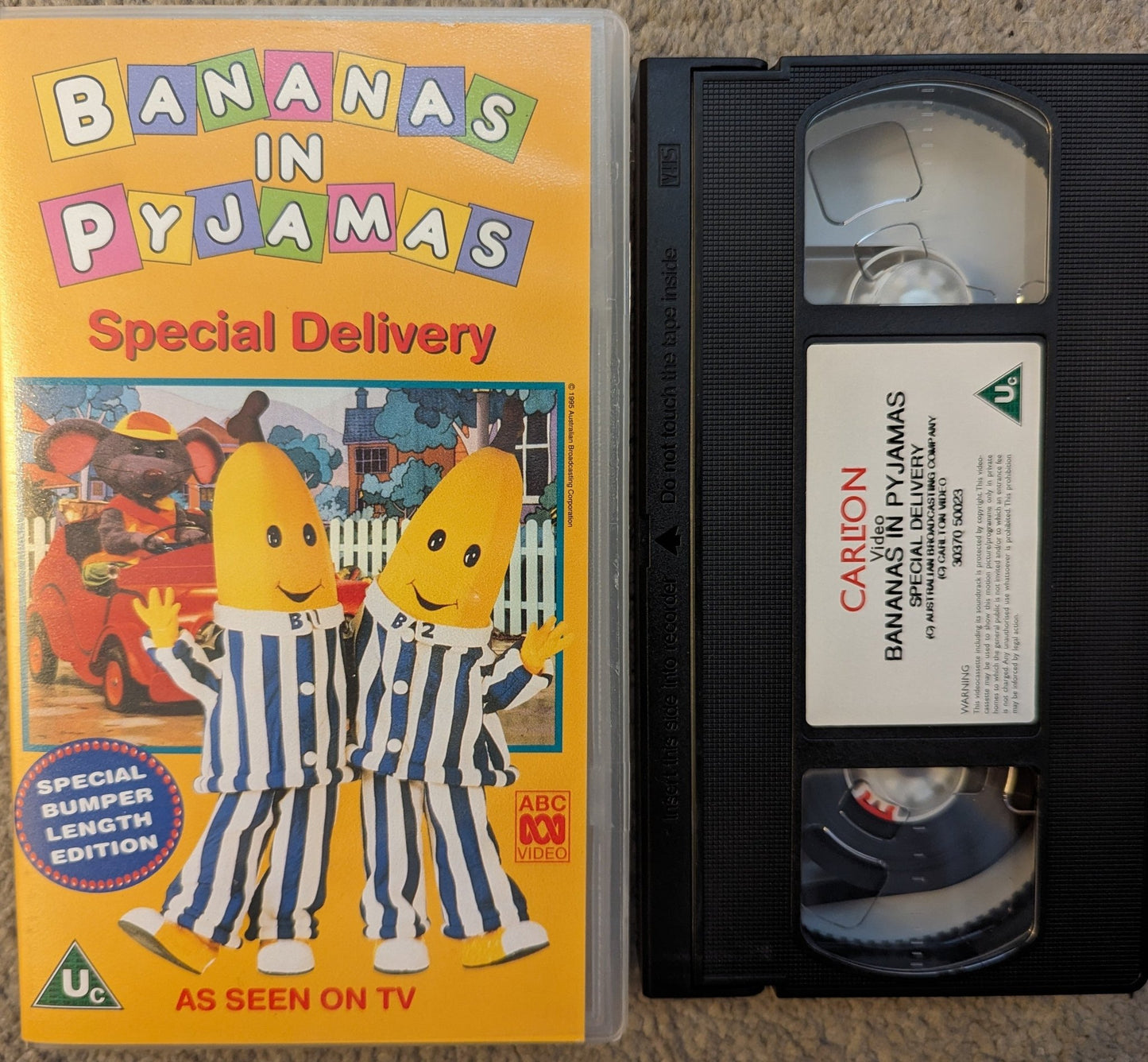 Bananas In Pyjamas Special Delivery VHS Video - Flippin Retro Video Shop