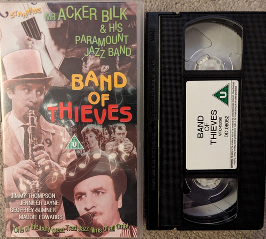 Band Of Thieves (1962) VHS Video - Flippin Retro Video Shop