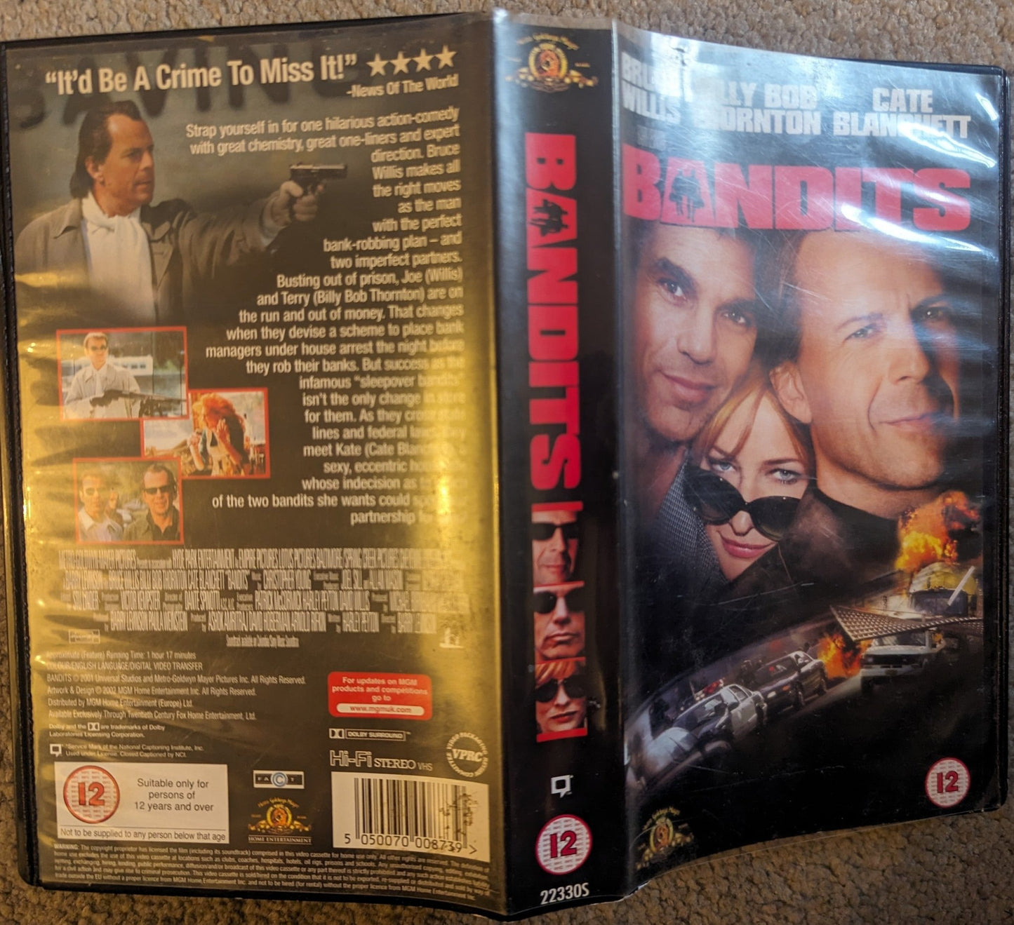 Bandits (2001) VHS Video - Flippin Retro Video Shop