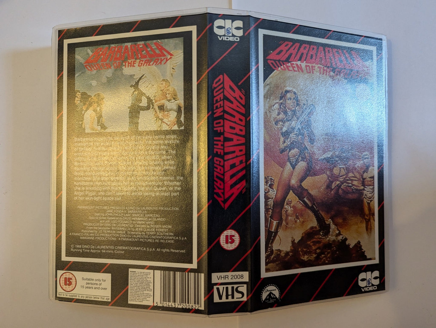 Barbarella (1968) VHS Video CIC - Flippin Retro