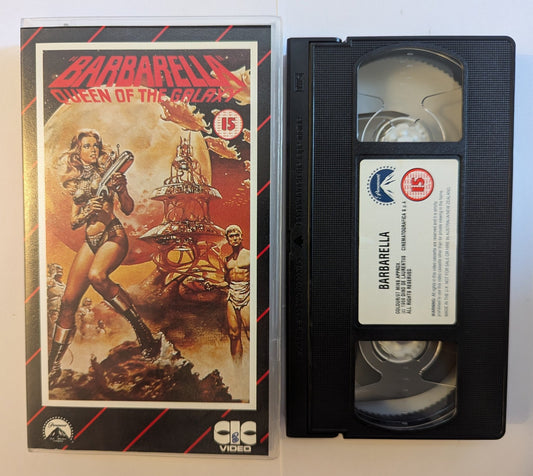 Barbarella (1968) VHS Video CIC - Flippin Retro