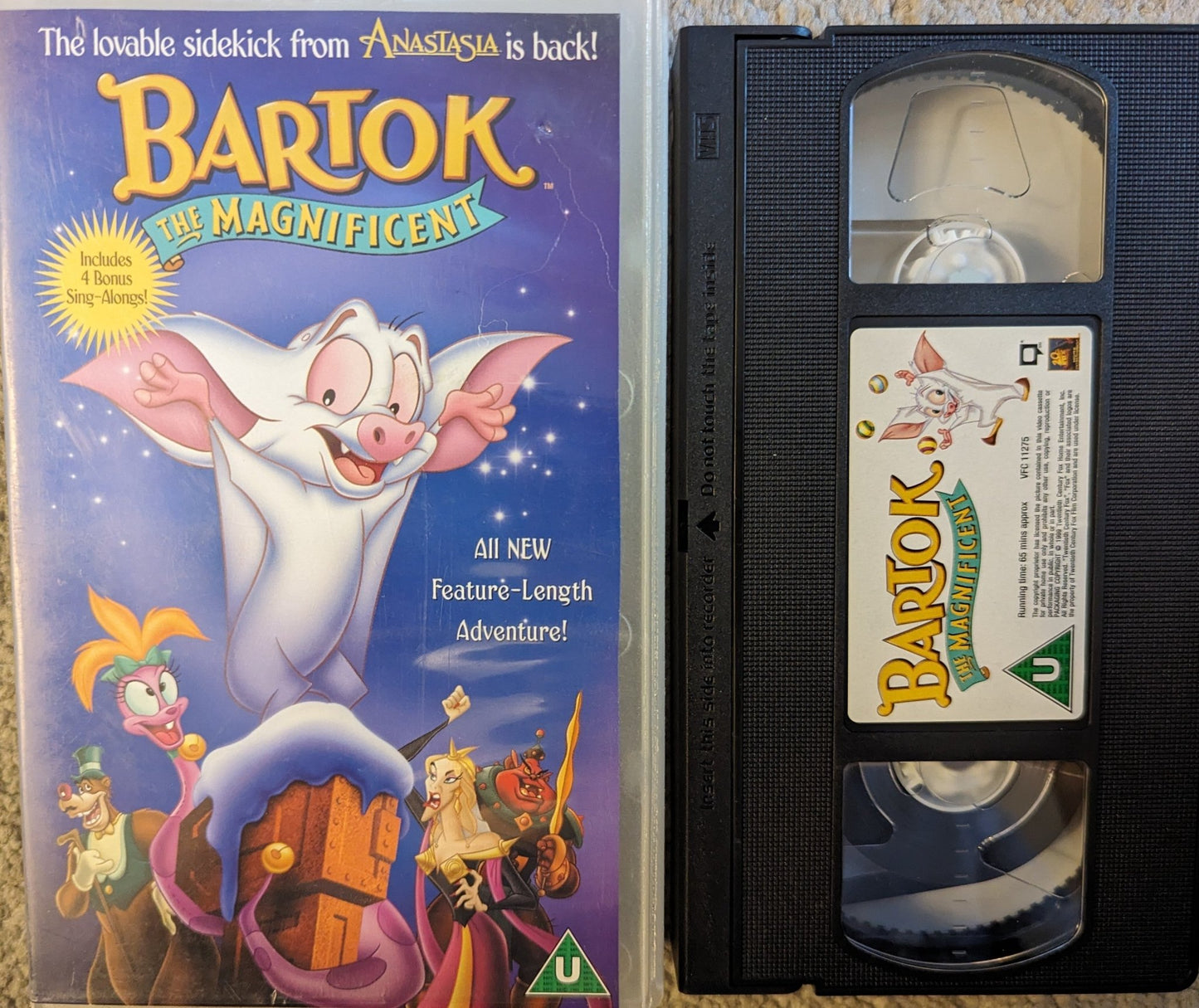 Bartok The Magnificent (1999) VHS Video - Flippin Retro Video Shop