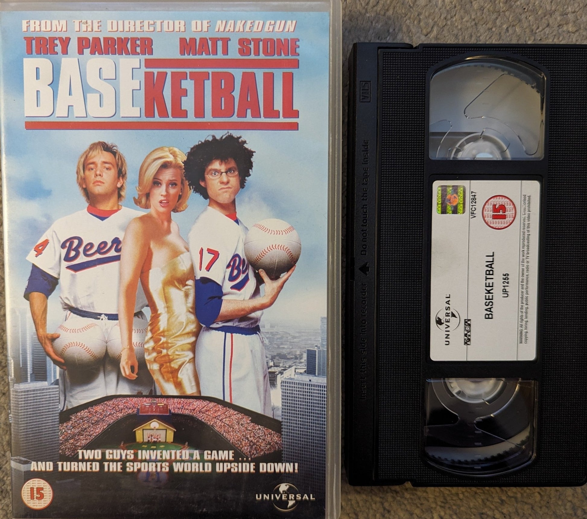 BASEketball (1998) VHS Video Ex Rental - Flippin Retro Video Shop