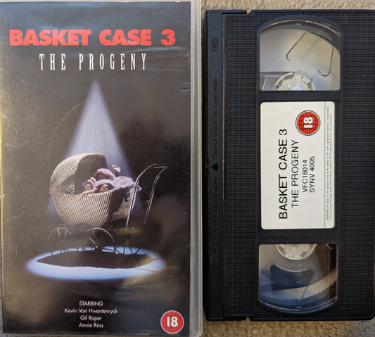 Basket Case 3 The Progeny (1991) VHS Video - Flippin Retro Video Shop