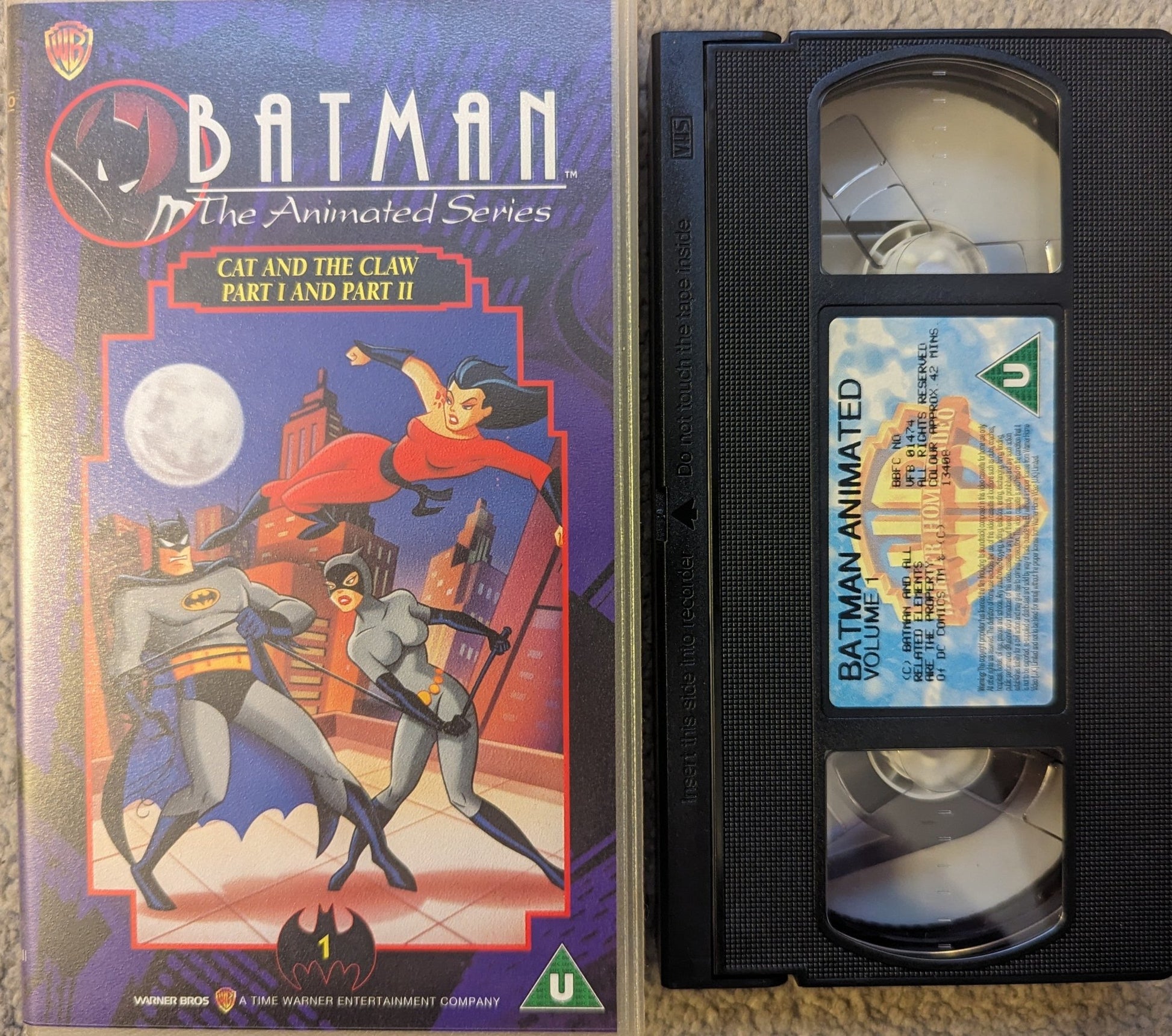 Batman Cat and the Claw Part 2 VHS Video - Flippin Retro Video Shop